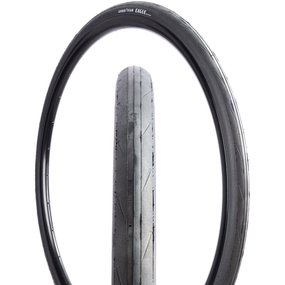 Image of Goodyear Eagle Tubeless Tire Black, 700x28