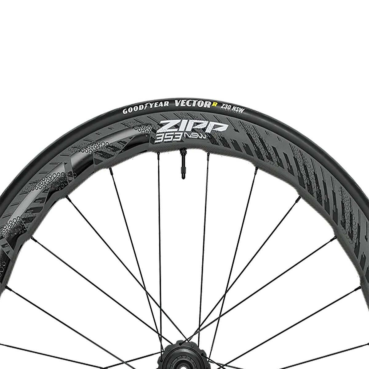 Image of Goodyear Vector R Zipp Fitment Series Tubeless Tire Black, 700x30