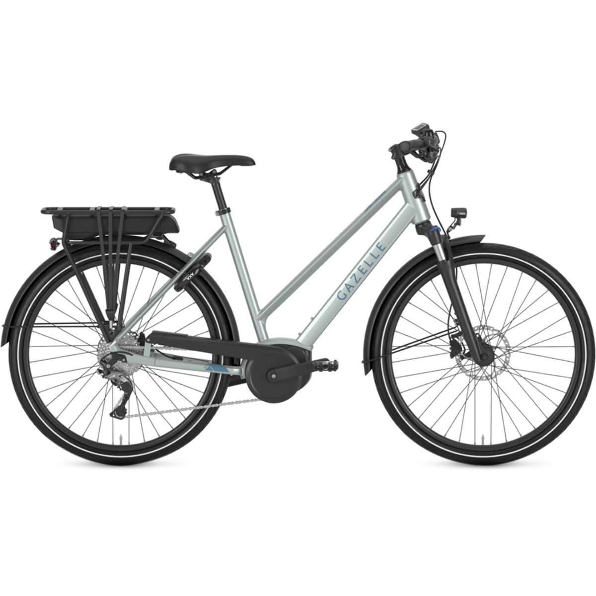 Gazelle Medeo T9 E-Bike Ice Blue, 45cm/Low Step