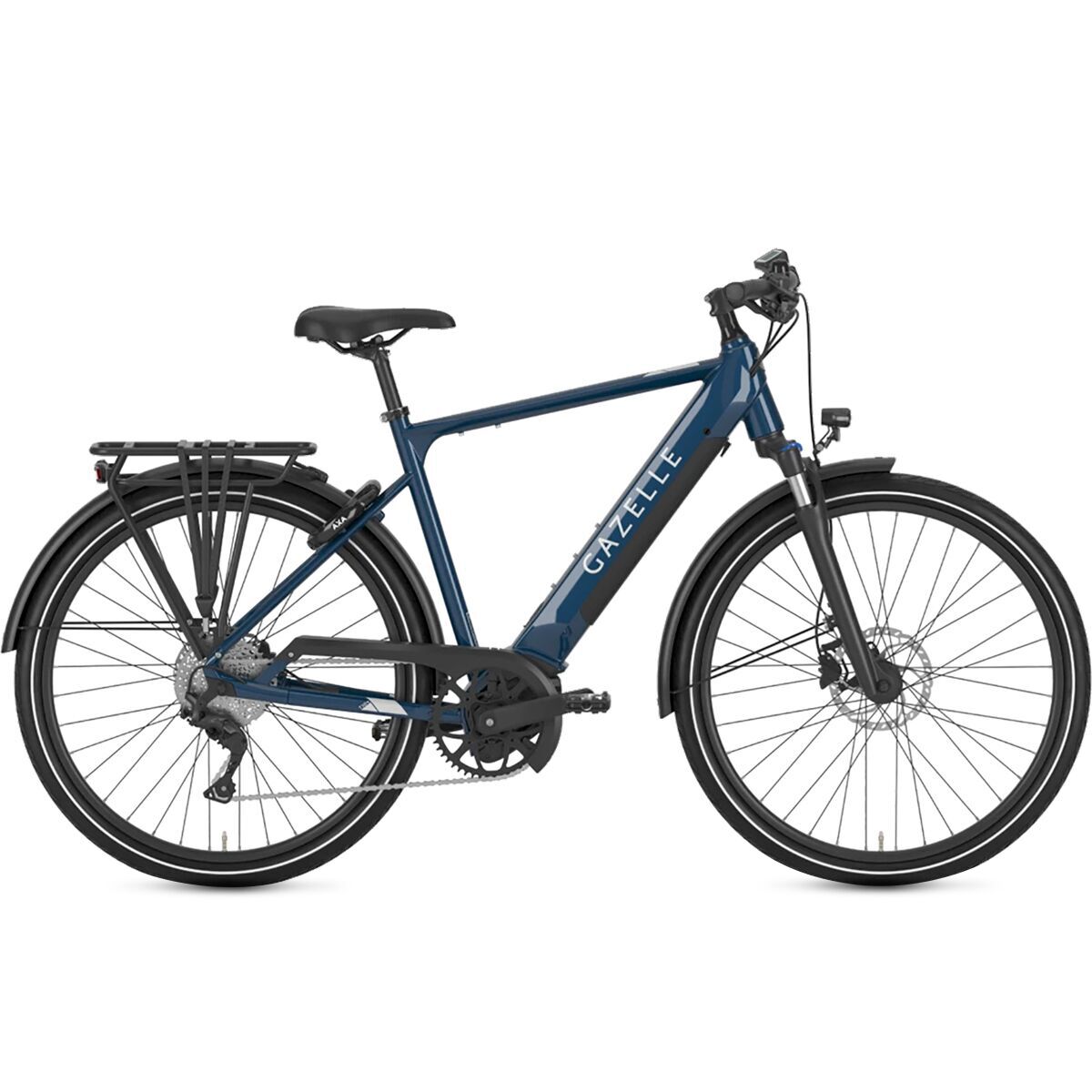 Gazelle Gazelle Medeo T10 Plus E-Bike Mallard Blue, 45cm/High Step
