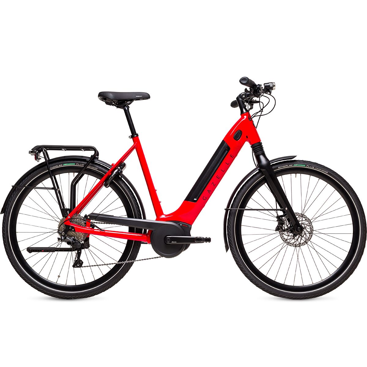 Image of Gazelle Ultimate T10 E-Bike Champion Red, 53cm/Low Step