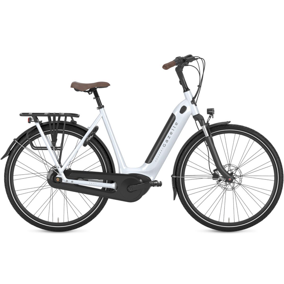 Gazelle Arroyo Elite C7 E-Bike Frozen Blue/White, 46cm