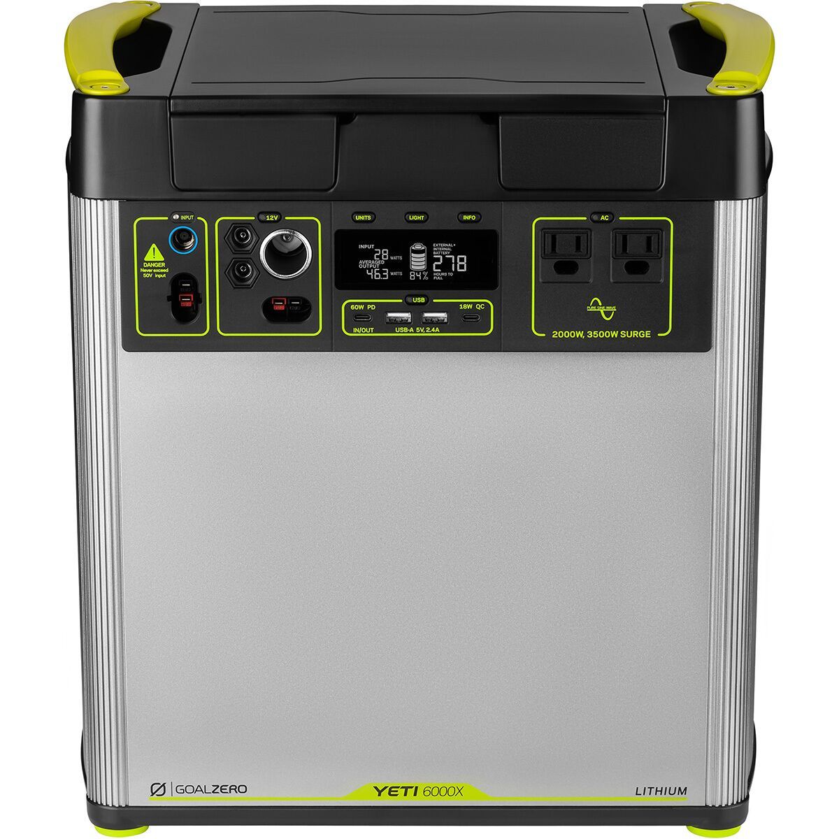 GOAL ZERO - リヒト！ Goal Zero Yeti 3000X Power Station + Boulder 200 Solar Generator