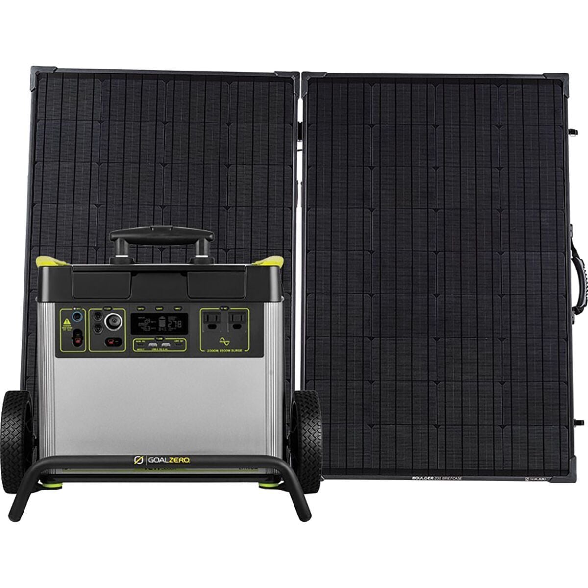 Goal Zero Yeti 3000X + Boulder 200 Briefcase Solar Generator Kit