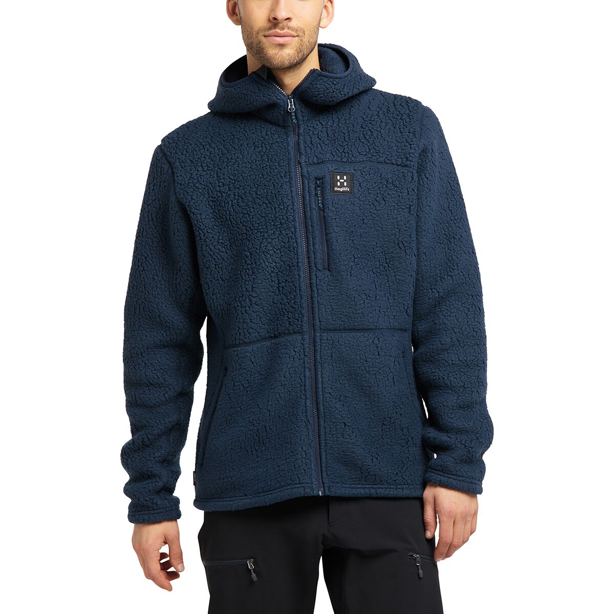 Pile Hooded Fleece Jacket - Men's by 