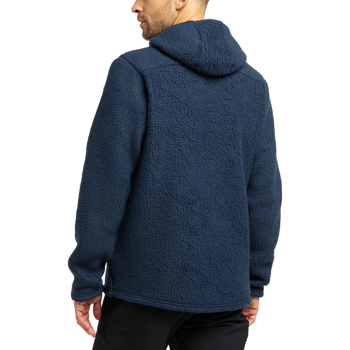 Pile Hooded Fleece Jacket - Men's Clothing