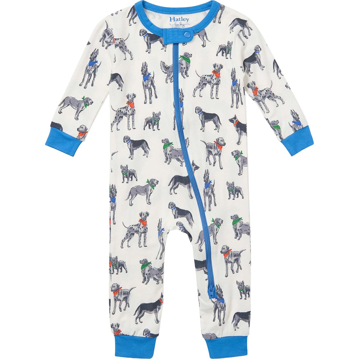 Hatley Hatley Bamboo Coverall - Infants' Bandana Dogs/Afterglow, 12-18M - $41.95 at Backcountry.com