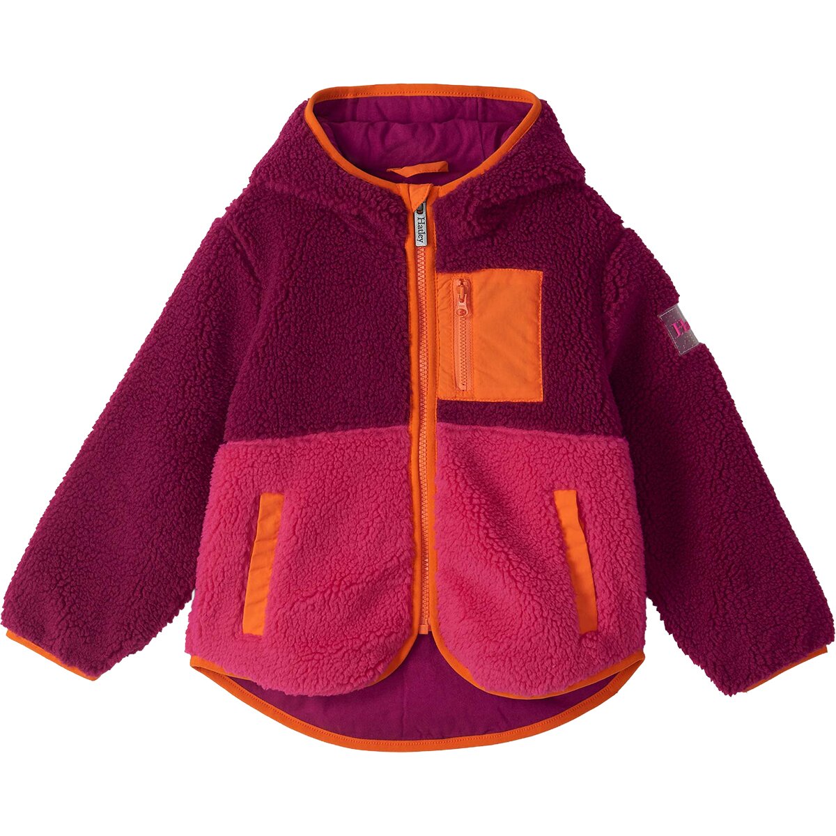 Hatley Hatley Faux Sherpa Hooded Jacket - Toddler Girls' Raspberry Radiance, 4 - $78.95 at Backcountry.com
