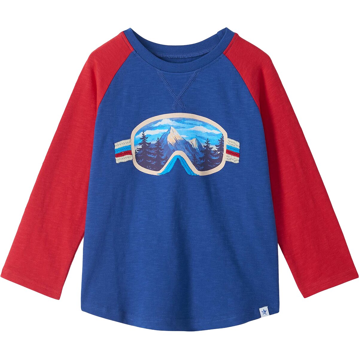 Hatley Hatley Landscape Goggles Raglan T-Shirt - Boys' Limoges, 6 - $34.95 at Backcountry.com
