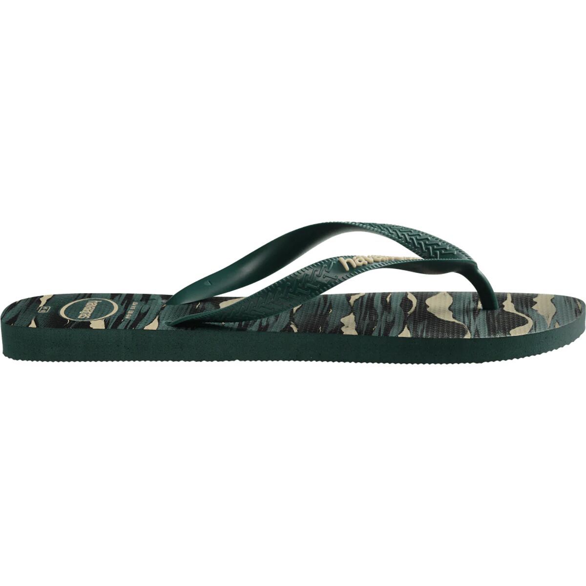 Havaianas Top Camo Flip Flop - Men's Pantanal Green, 11.0/12.0