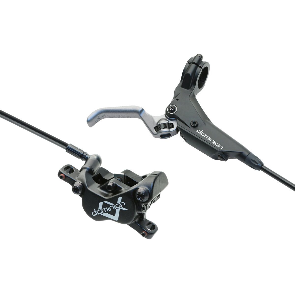 Image of Hayes Dominion A4 Disc Brake Black/Grey, Rear/Right