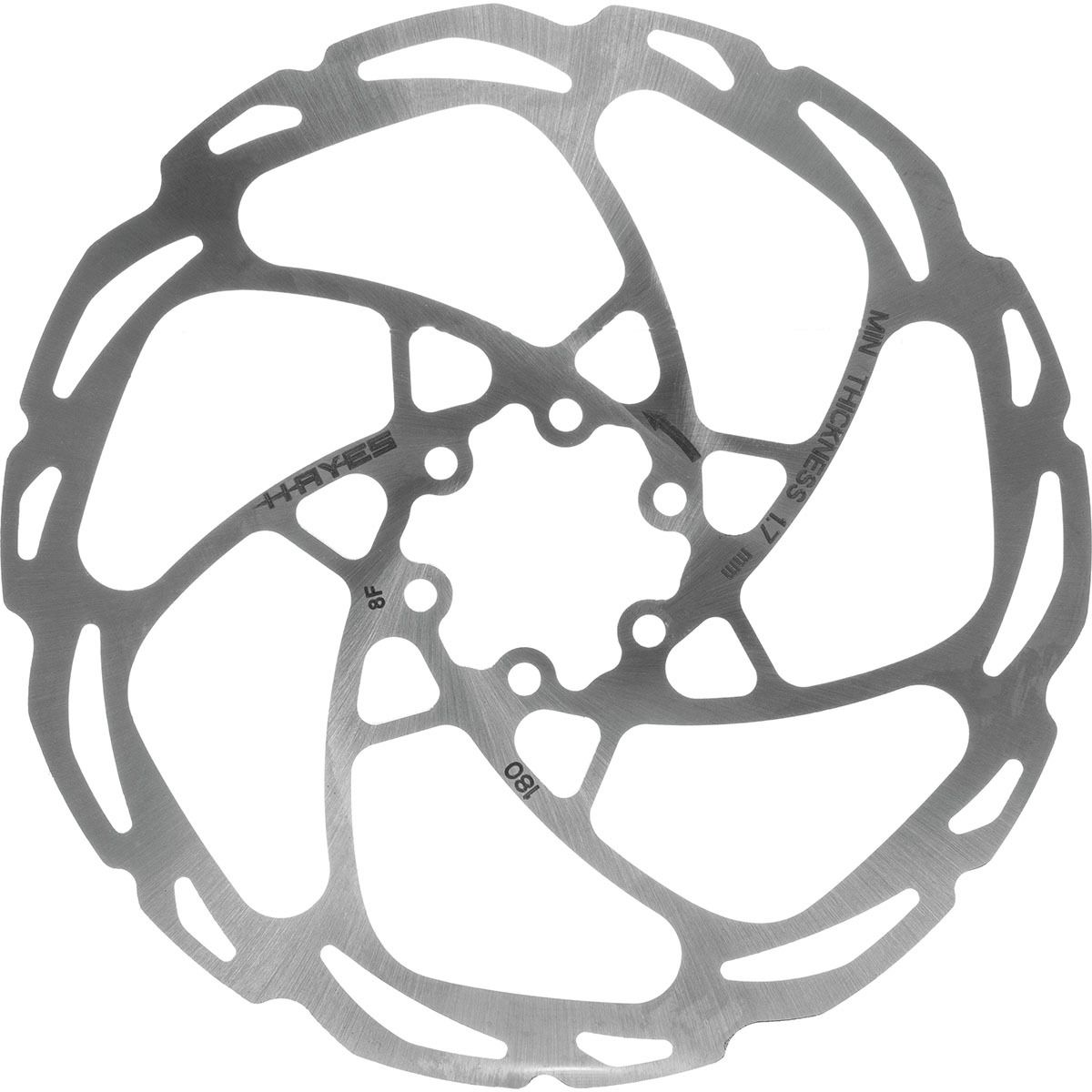 Image of Hayes D-Series Brake Rotor Silver, 203mm