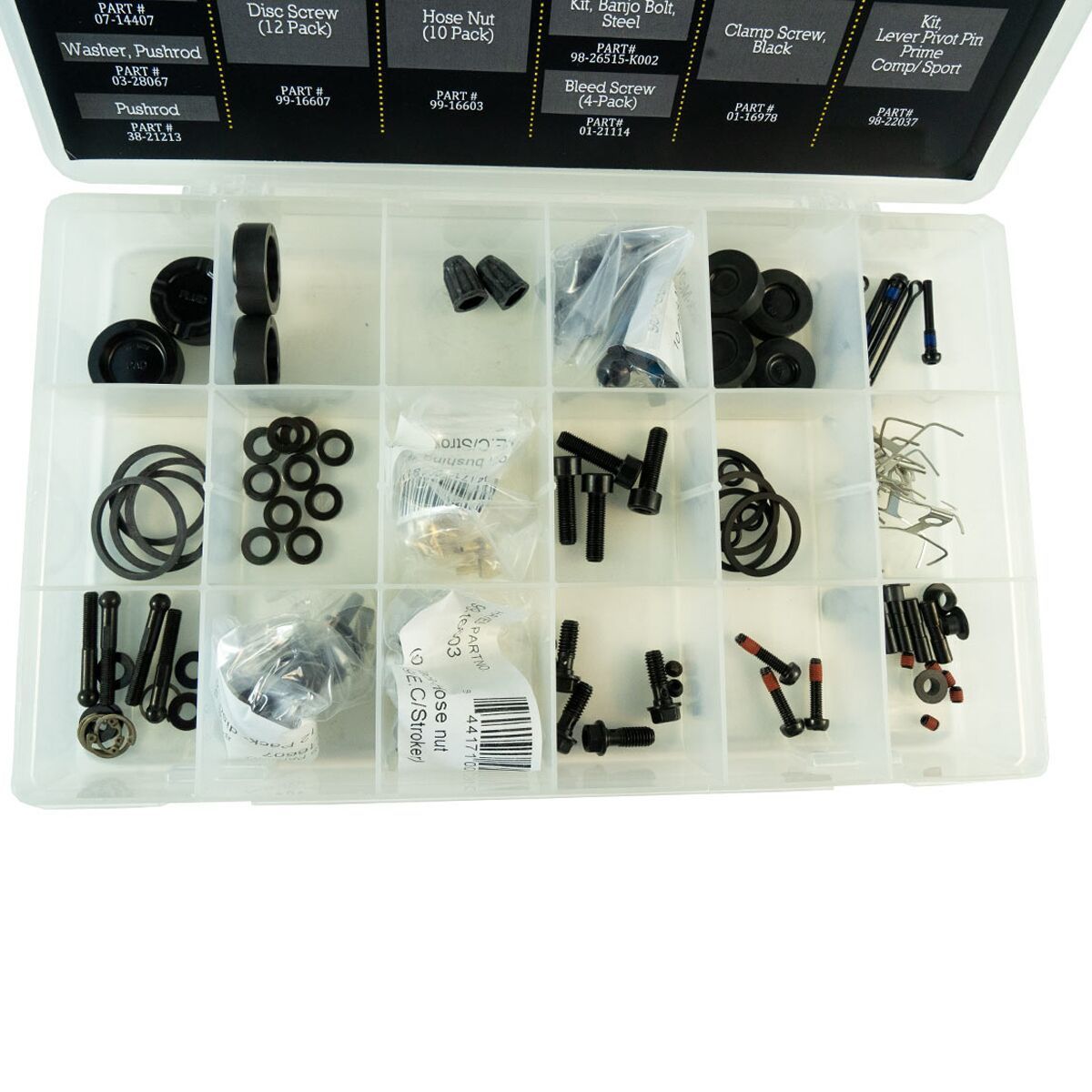 Image of Hayes Prime Comp/Sport Small Parts Kit Black, Prime Comp/Sport