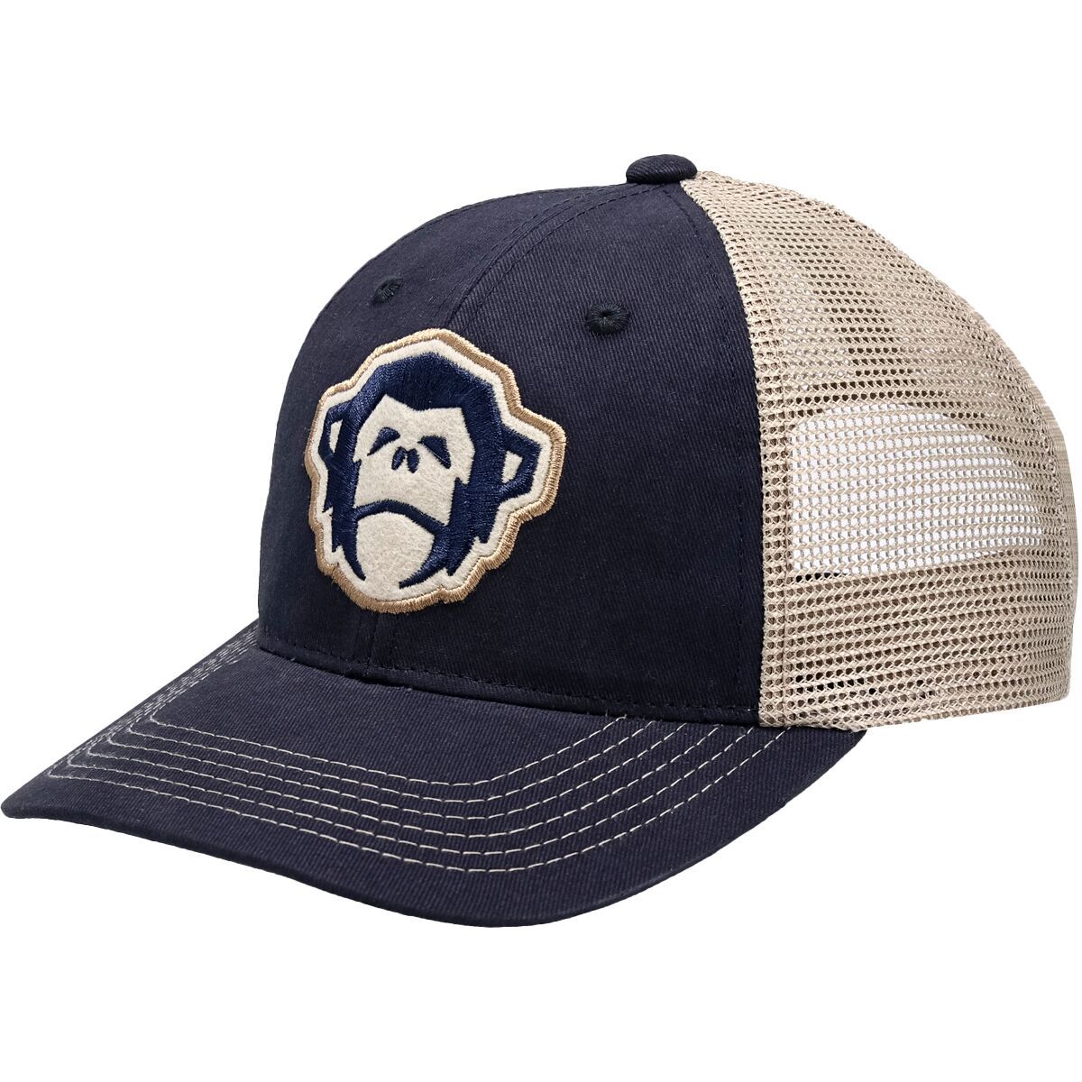 Howler Brothers El Mono Trucker Hat Navy/Khaki, One Size