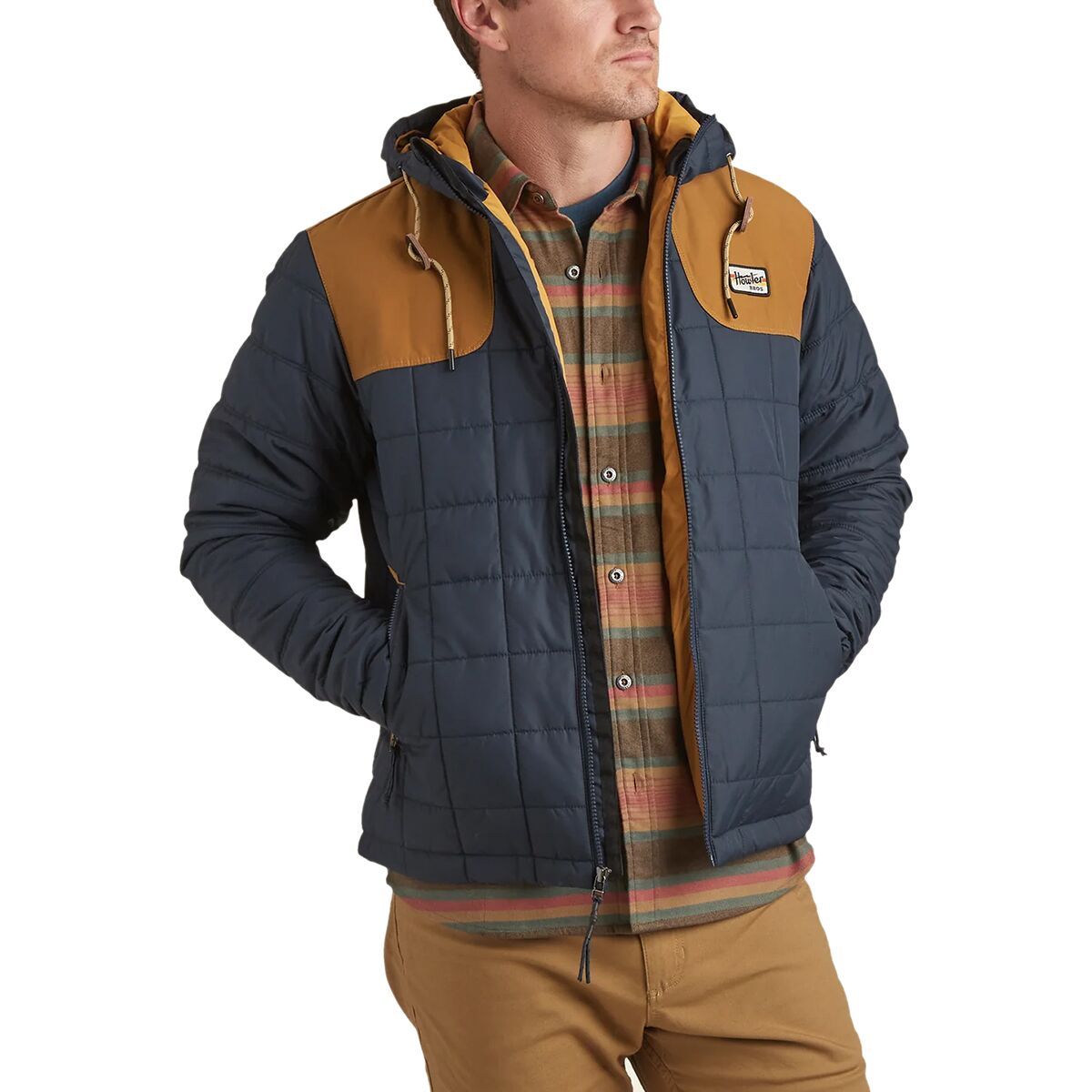 Howler Brothers Spellbinder Parka - Men's Darkness Blue/Buckskin, L