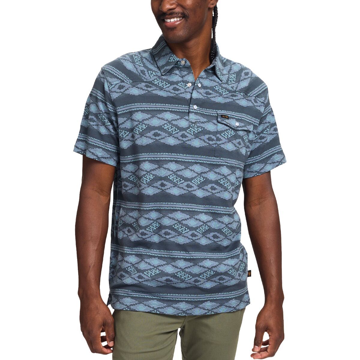 Howler Brothers Ranchero Jacquard Polo Shirt - Men