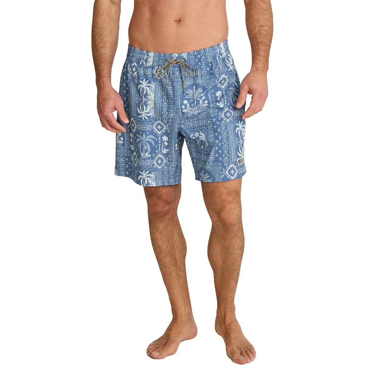 Image of Howler Brothers Deep Set Boardshort - Men's Palmetto Prophecy/Storm Blue, S