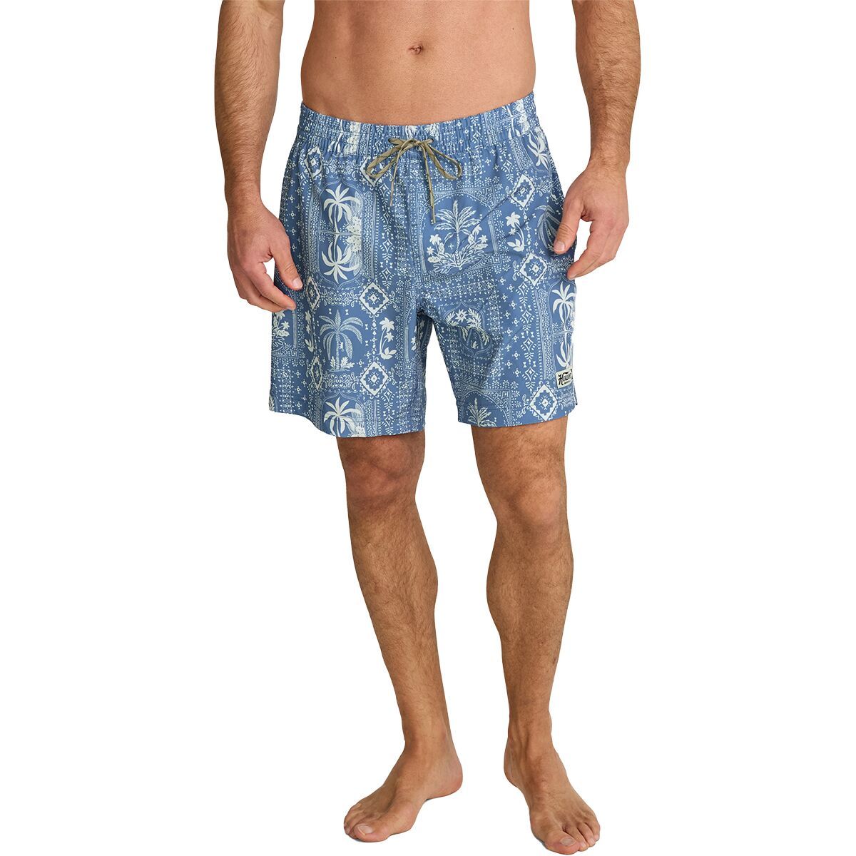 Image of Howler Brothers Deep Set Boardshort - Men's Palmetto Prophecy/Storm Blue, XL