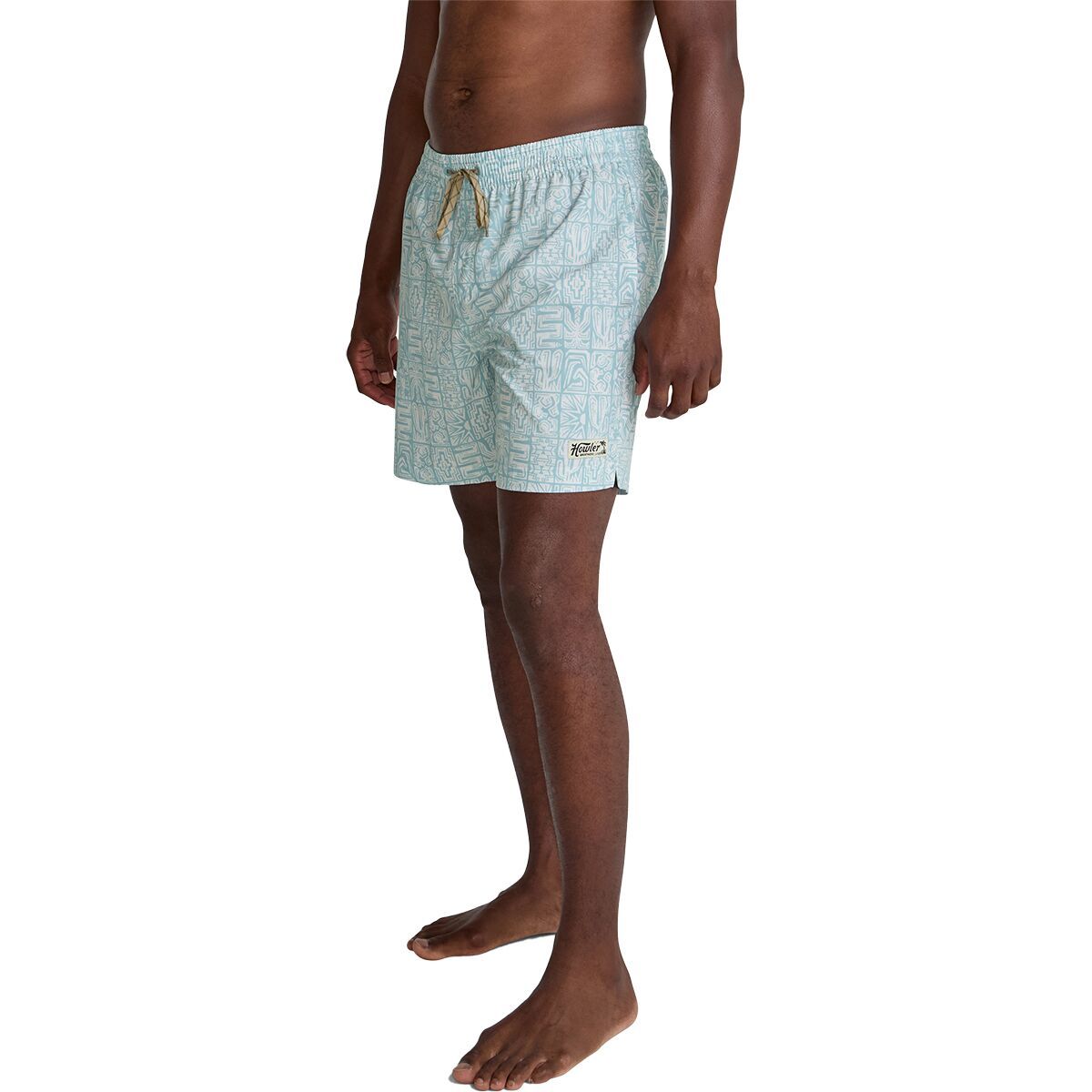 Image of Howler Brothers Deep Set Boardshort - Men's Tidal Tablets/Seafoam, S