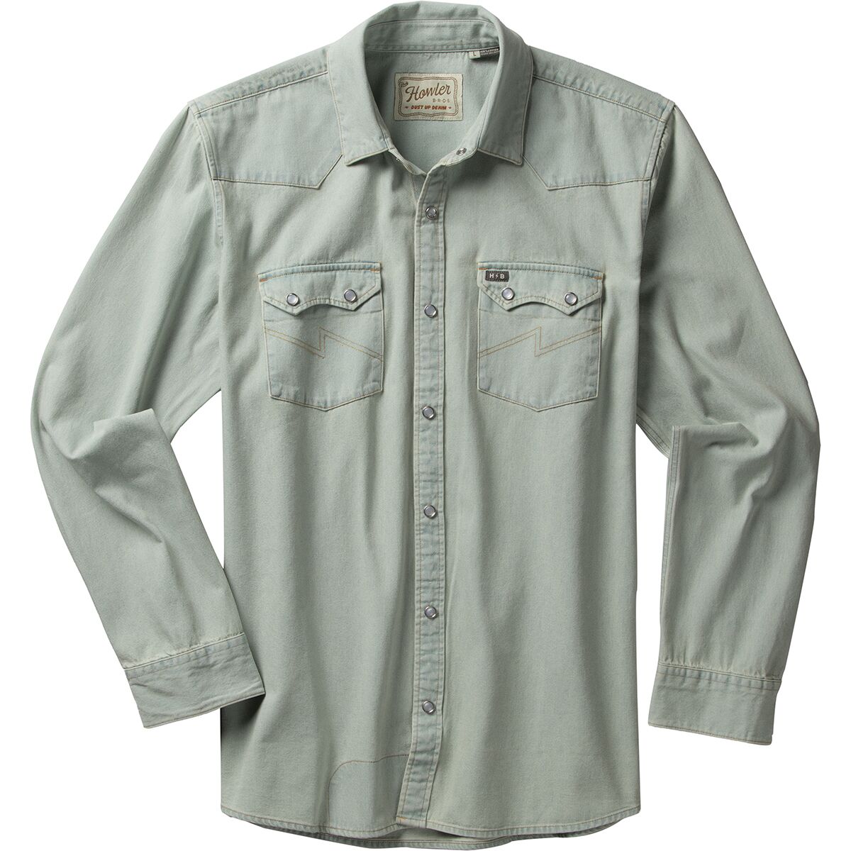 Howler Brothers Crosscut Denim Snap Shirt - Men's product image