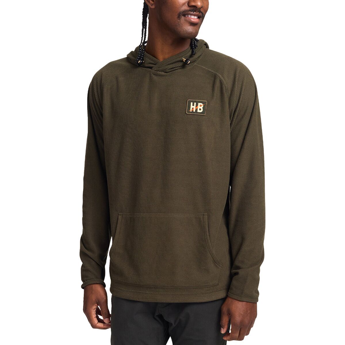 Howler Brothers Palo Duro Fleece Hoodie - Men's Deep Woods, S