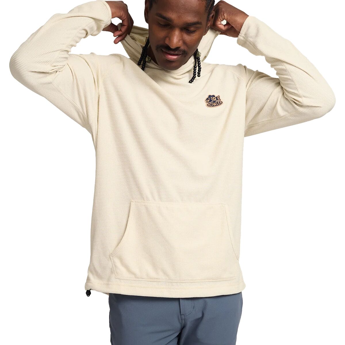 Howler Brothers Howler Brothers Palo Duro Fleece Hoodie - Men's Oatmeal, S