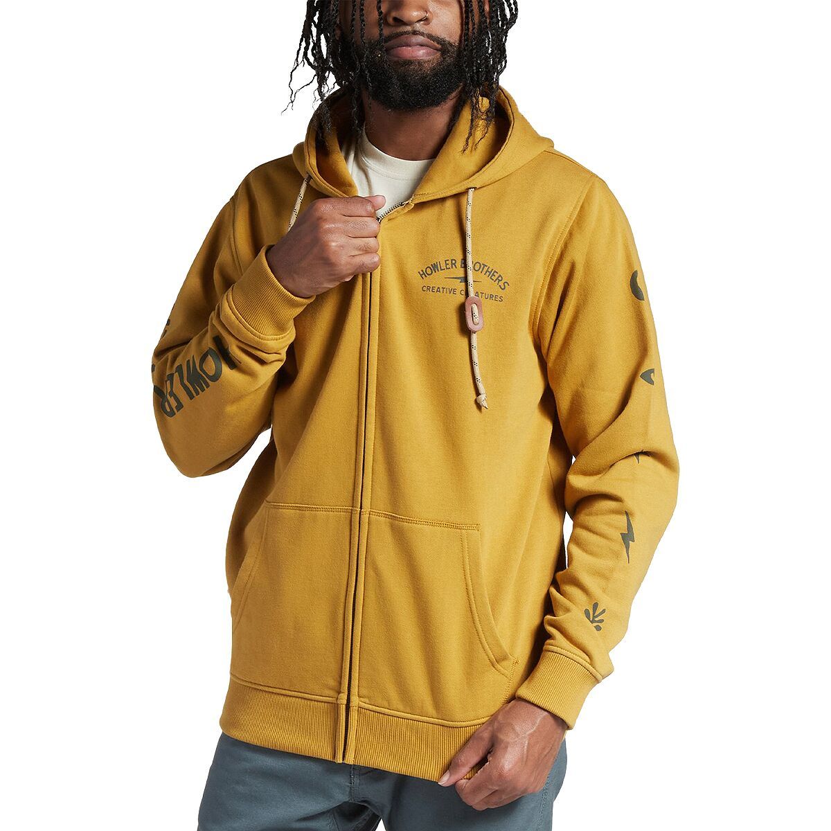 Howler Brothers Select Full Zip Hoodie - Men's - Clothing