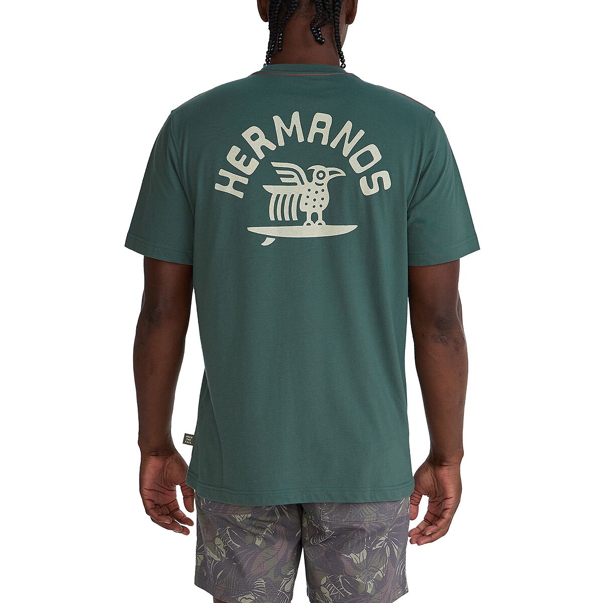 Image of Howler Brothers Select T-Shirt - Men's Surfbird : Fern Green, M
