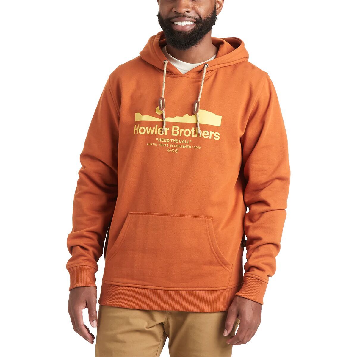 Howler Brothers Select Pullover Hoodie - Men's Howler Arroyo/Adobe, M
