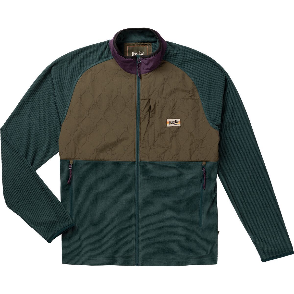 Howler Brothers Talisman Fleece Jacket - Men's Pine Green, M
