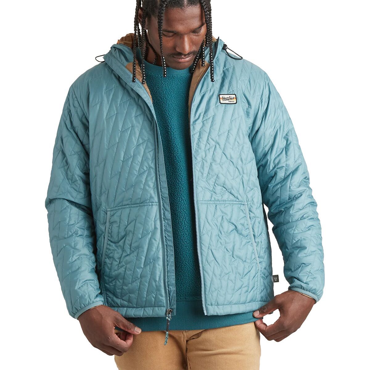 Howler Brothers Voltage Full Zip Jacket - Men's Arctic, XXL