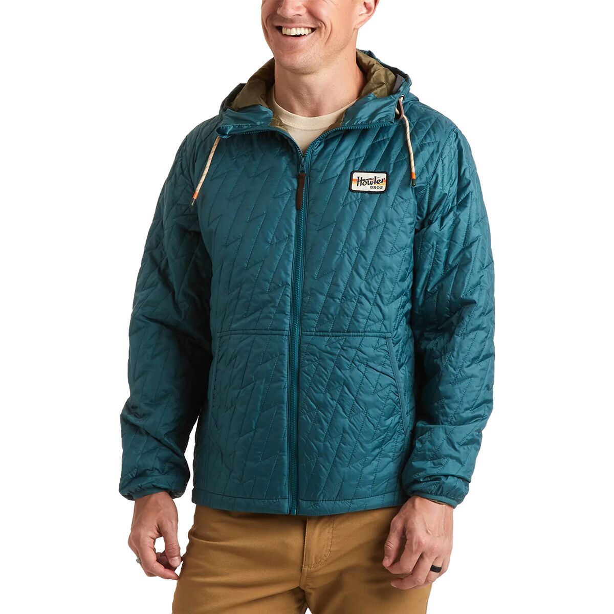 Howler Brothers Voltage Full Zip Jacket - Men's Dark Teal, S