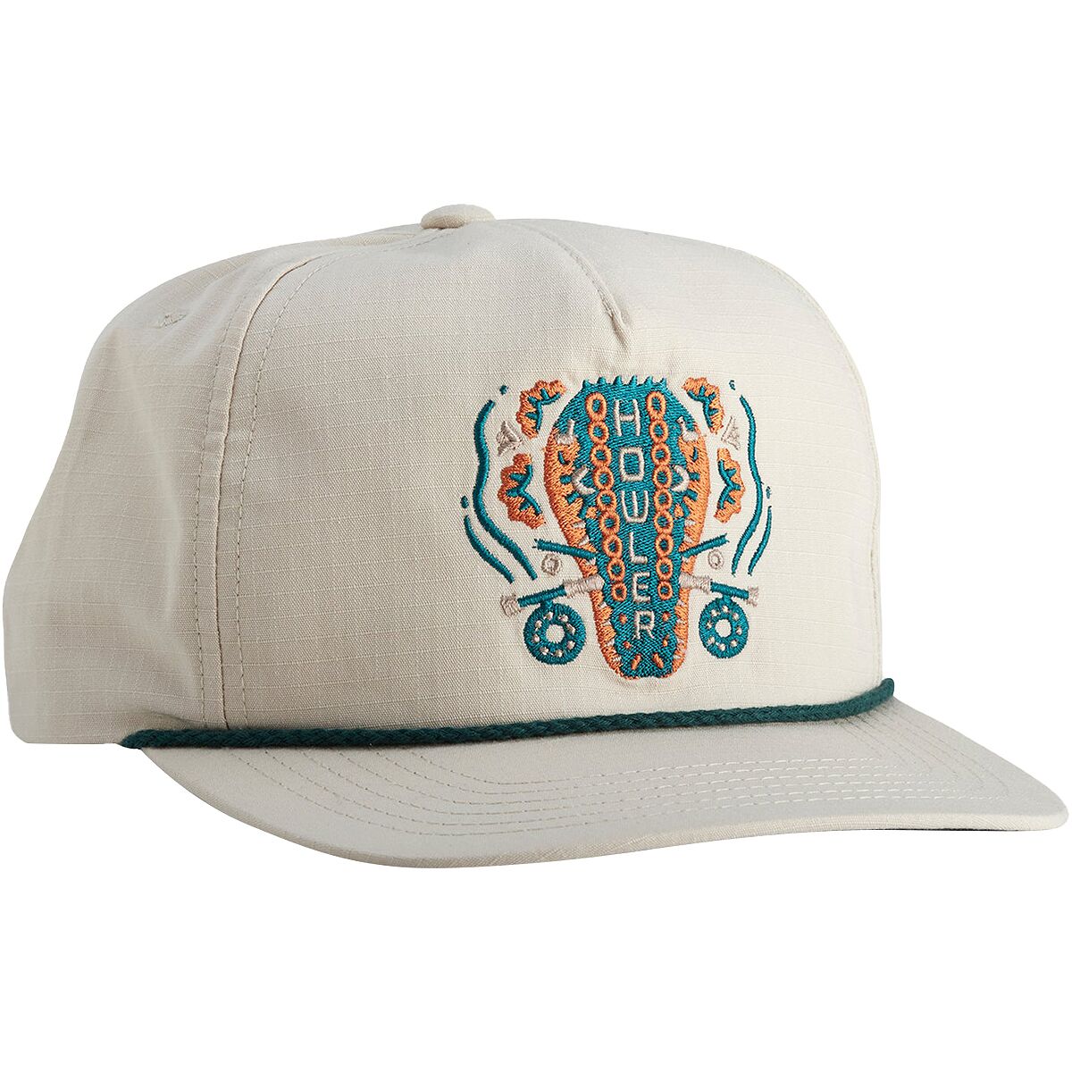 Howler Brothers Gator Chomp Unstructured Snapback Hat