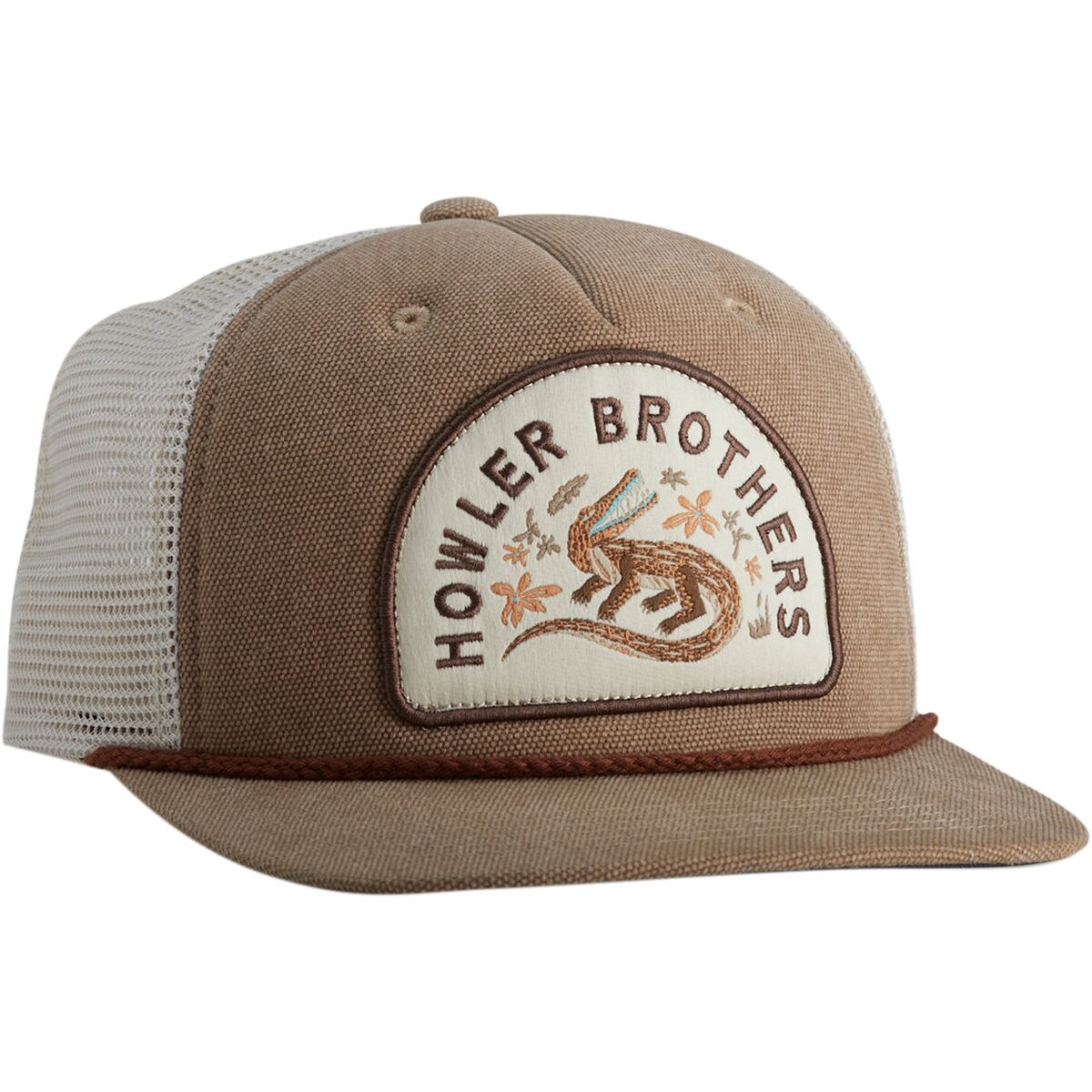 Howler Brothers Lazy Gators Structured Snapback Hat