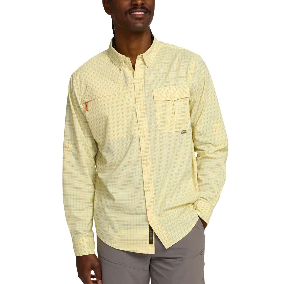 Howler Brothers Matagorda Shirt - Men's Trader Plaid/Dawn, S