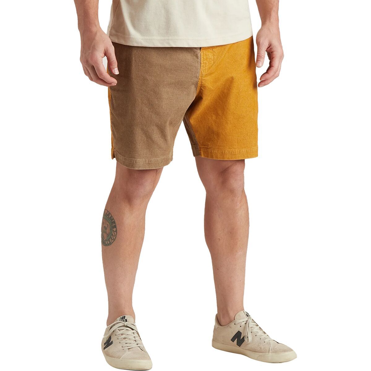 Howler Brothers Pressure Drop Cord Short - Men's Bark / Dijon, 40