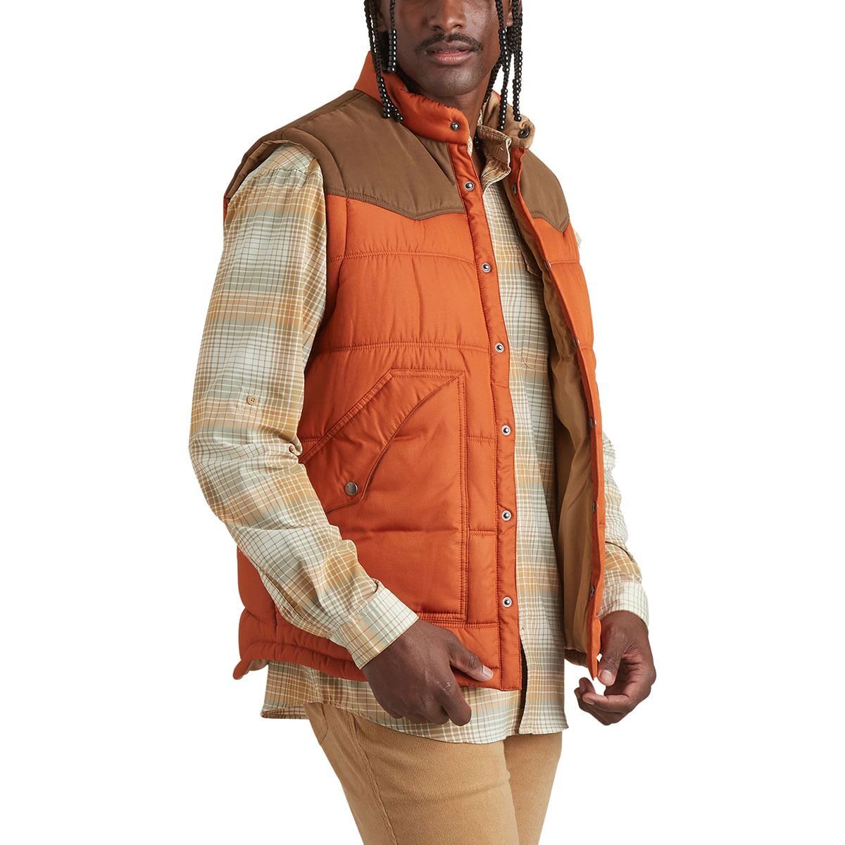 Howler Brothers Rounder Vest - Men's Cinnamon Teak, M
