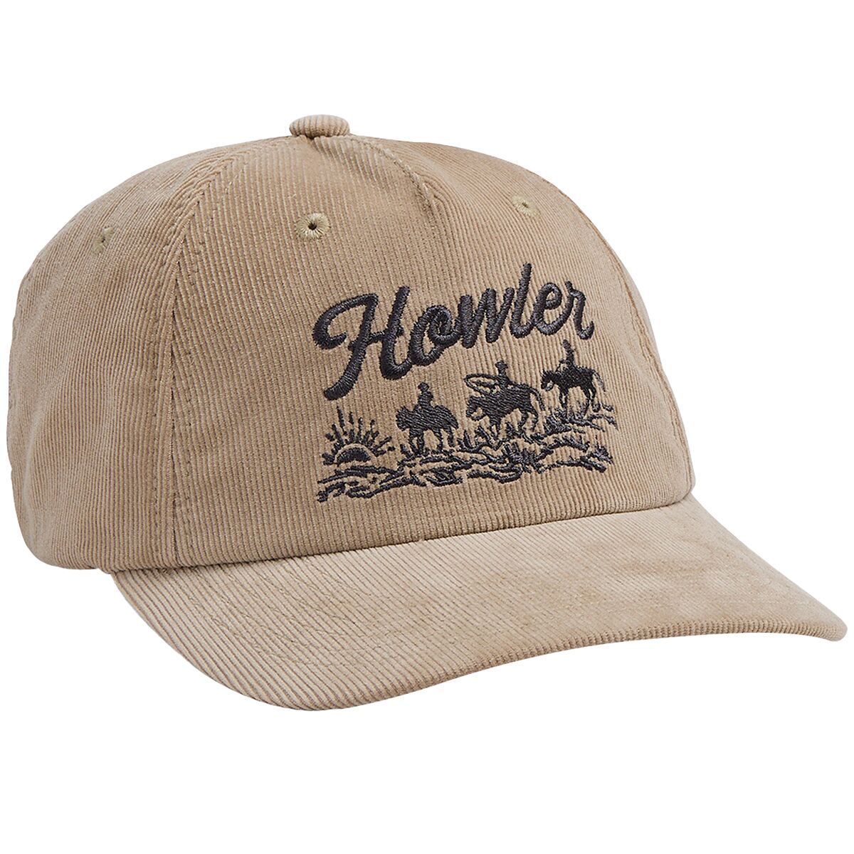 Image of Howler Brothers Standard Hat Howler Posse : Khaki Corduroy, One Size