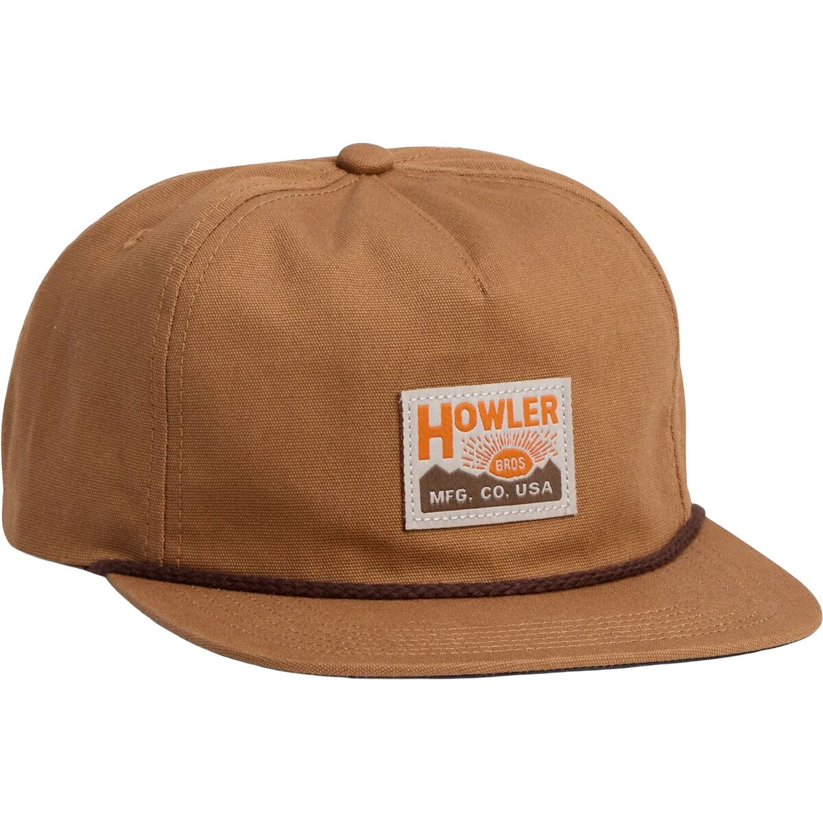 Image of Howler Brothers Unstructured Snapback Hat HB Manufacturing Co., One Size