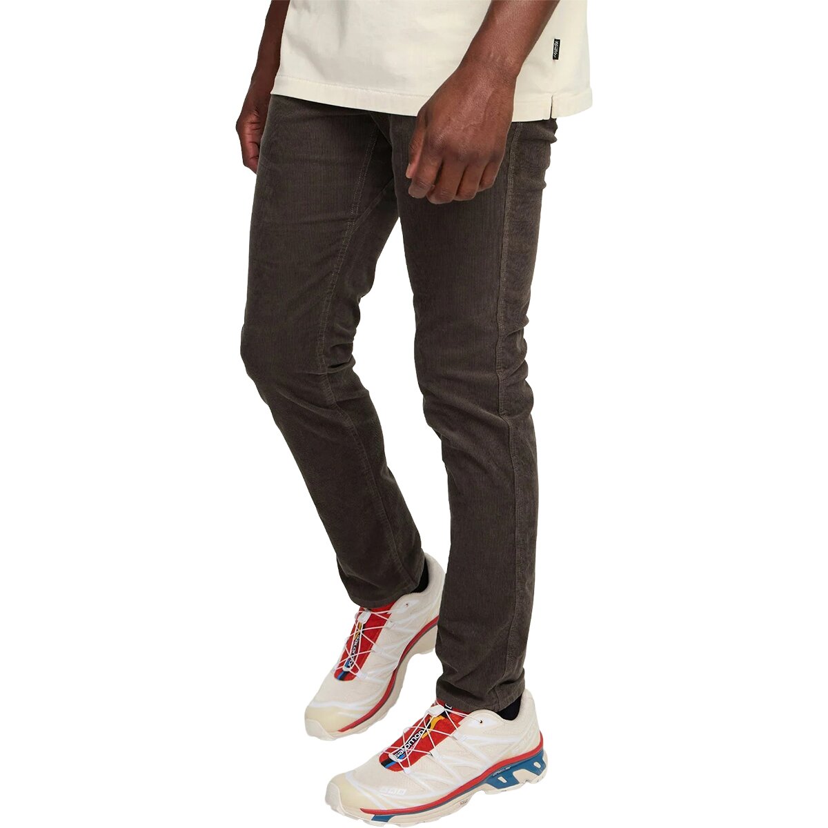 Image of Howler Brothers Frontside 5-Pocket Corduroy Pants - Men's Charcoal Black, 34