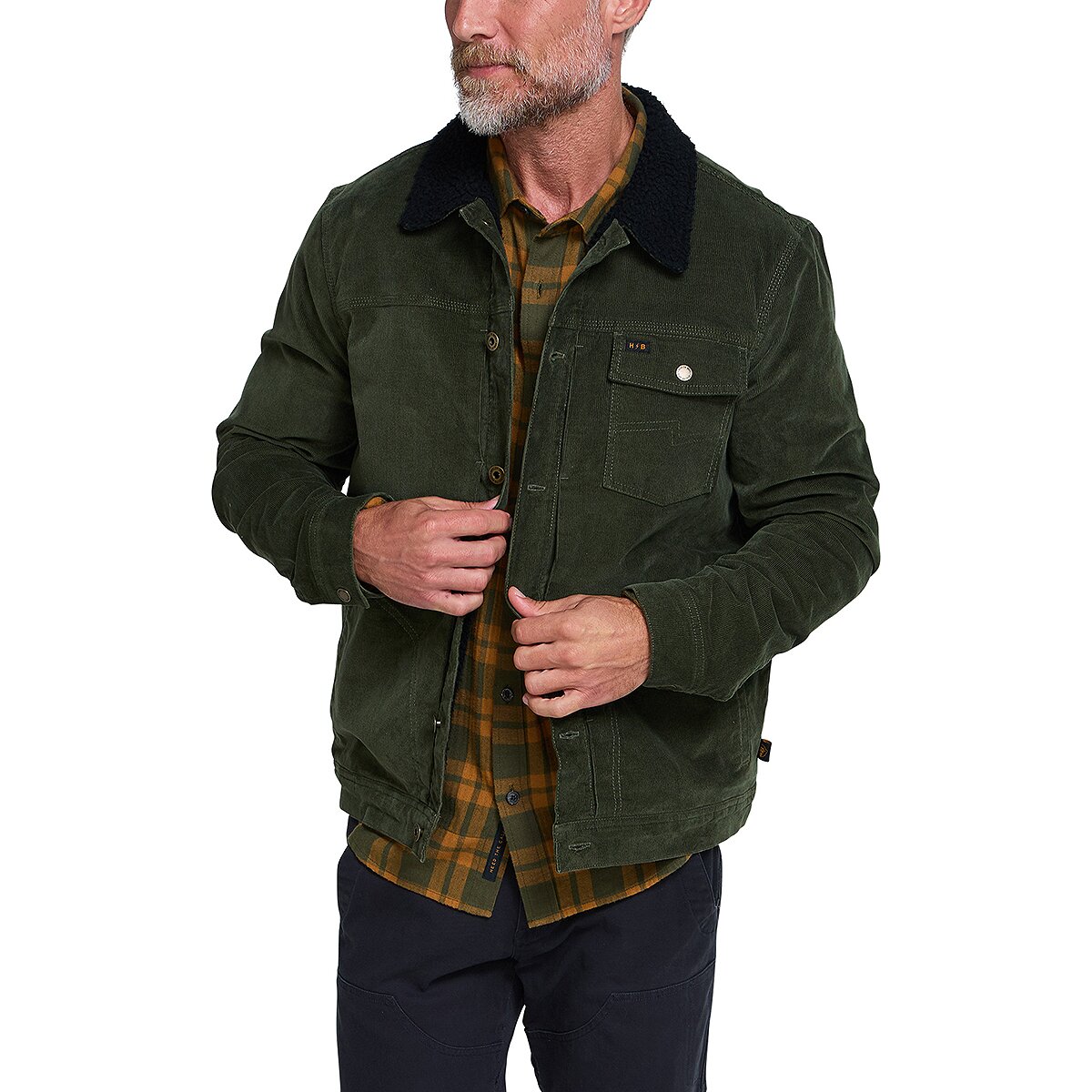 Image of Howler Brothers Fuzzy Depot Jacket - Men's Battalion, S