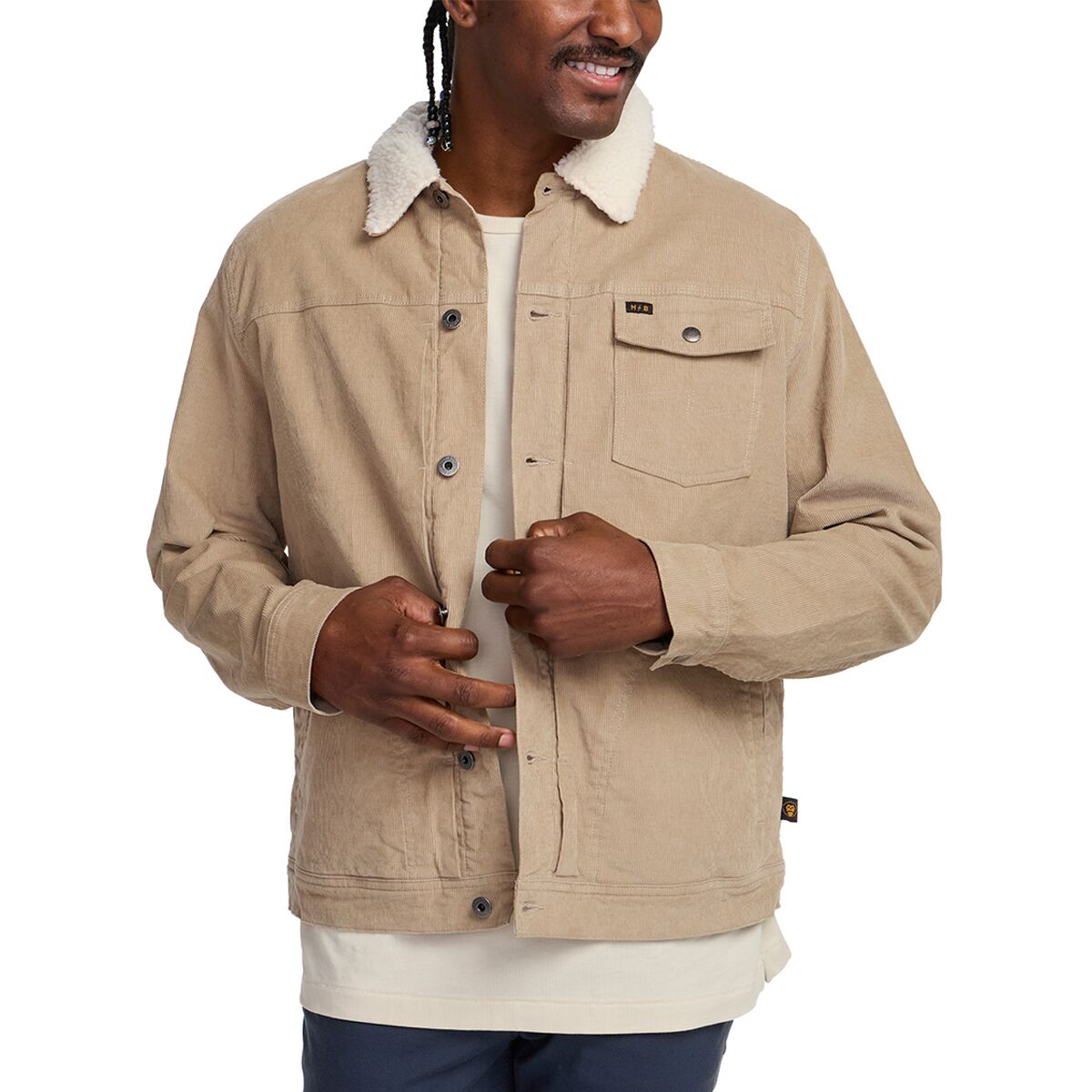 Image of Howler Brothers Fuzzy Depot Jacket - Men's Putty, M