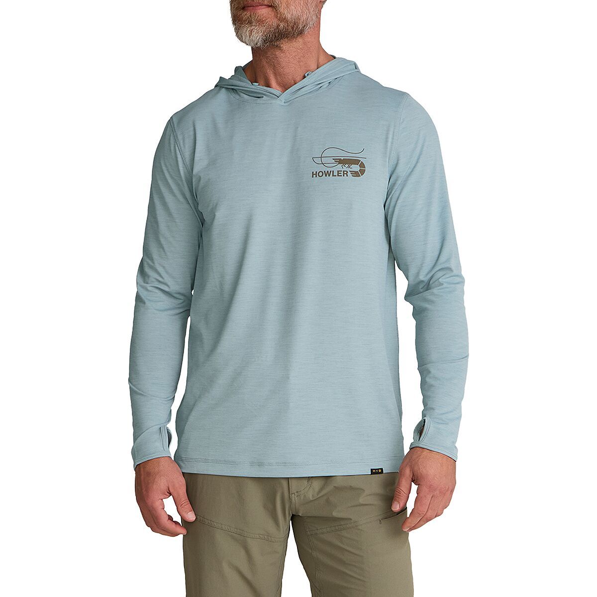 Image of Howler Brothers HB Tech Hoodie - Men's Pool Blue, M
