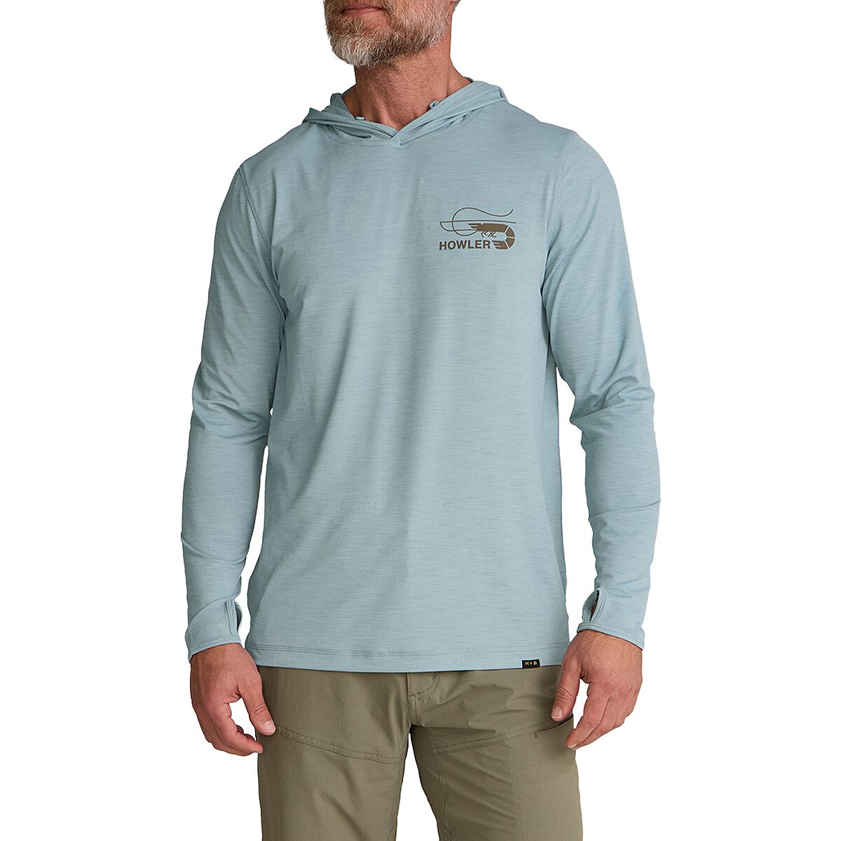Image of Howler Brothers HB Tech Hoodie - Men's Pool Blue, M