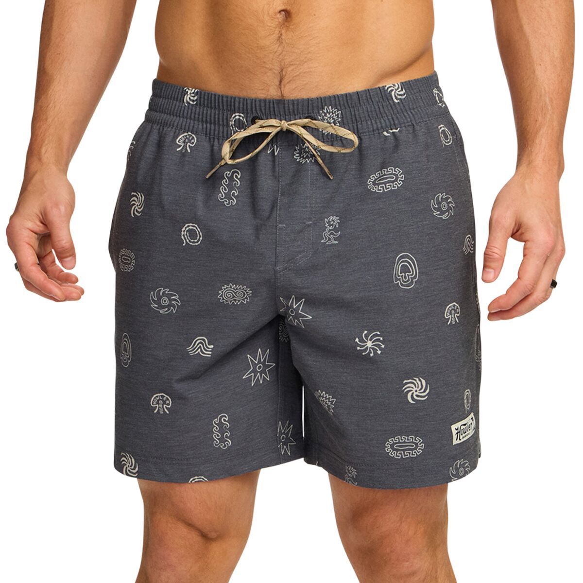 Howler Brothers Deep Set Board Short - Men's Mementos/Black, M
