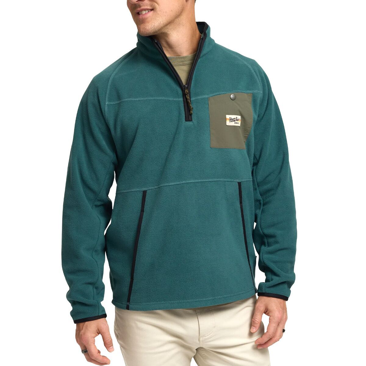 Howler Brothers Howler Brothers Free Range Fleece Pullover - Men's Sea Blue, S