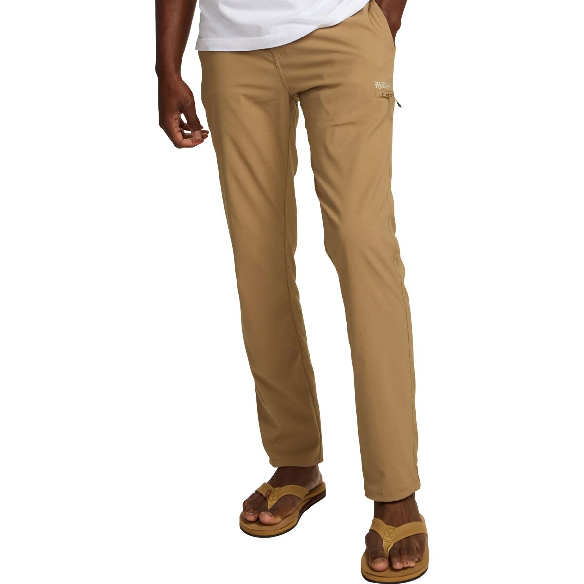 Image of Howler Brothers Electrolight Tech Pant - Men's Deep Khaki, 31