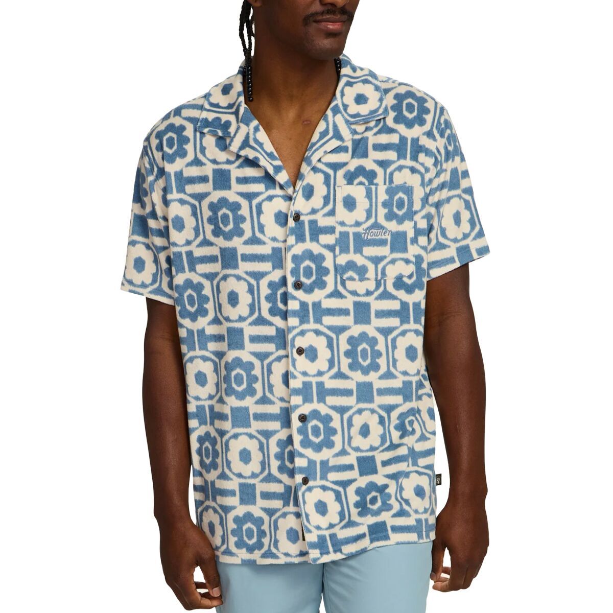 Image of Howler Brothers Palapa Terry Shirt - Men's Talavera, S