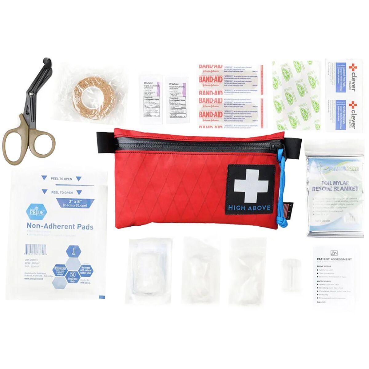 Image of High Above Trail First Aid Kit Red, One Size