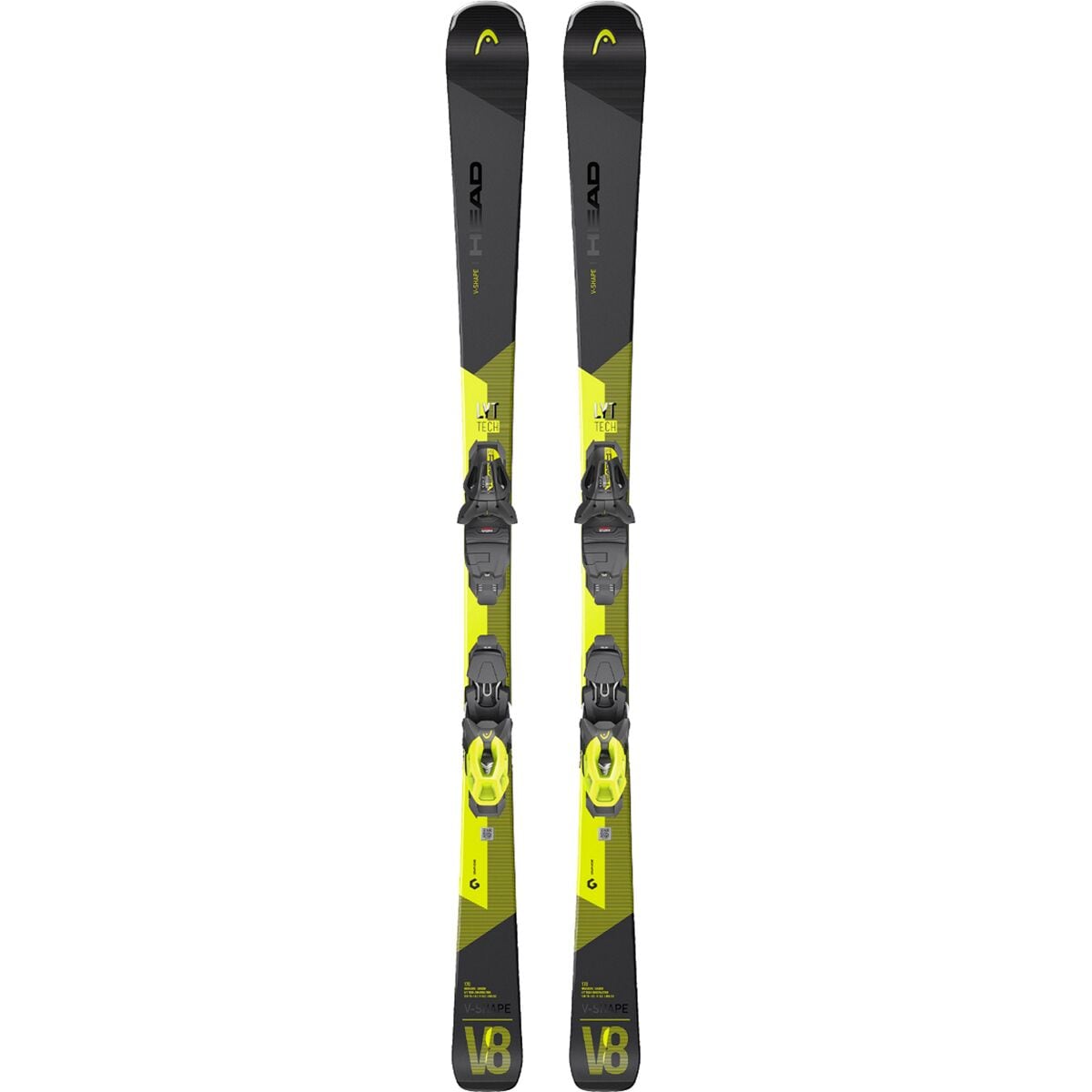 Head Skis USA V-Shape V8 Ski + PR 11 GW Binding